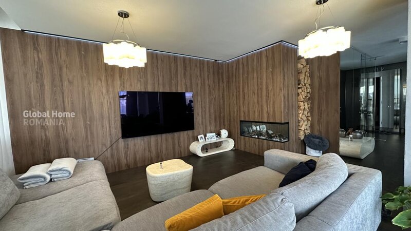 Vila moderna cu piscina | 4 camere | 190 MP | Corbeanca | Vedere Lac