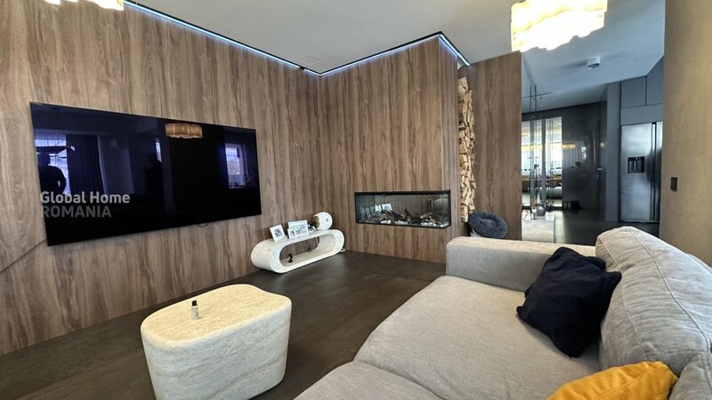 Vila moderna cu piscina | 4 camere | 190 MP | Corbeanca | Vedere Lac