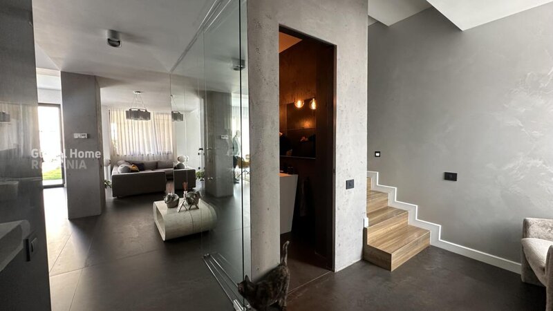 Vila moderna cu piscina | 4 camere | 190 MP | Corbeanca | Vedere Lac